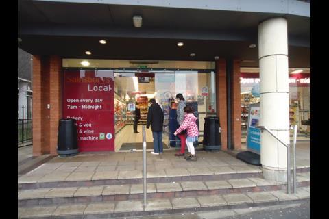 Little has been done at the Sainsbury’s Local to meet the idiosyncrasies of the area in terms of layout or ranging